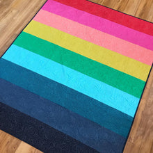 Load image into Gallery viewer, Rainbow Stripe Quilt
