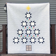 Load image into Gallery viewer, Very Merry in Navy Quilt
