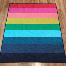 Load image into Gallery viewer, Rainbow Stripe Quilt
