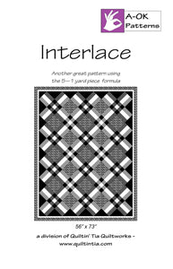 Interlace (5 Yard Pattern) by A-OK Patterns - PAPER Pattern