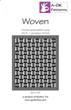 Load image into Gallery viewer, Woven (5 Yard Pattern) by A-OK Patterns - PAPER Pattern
