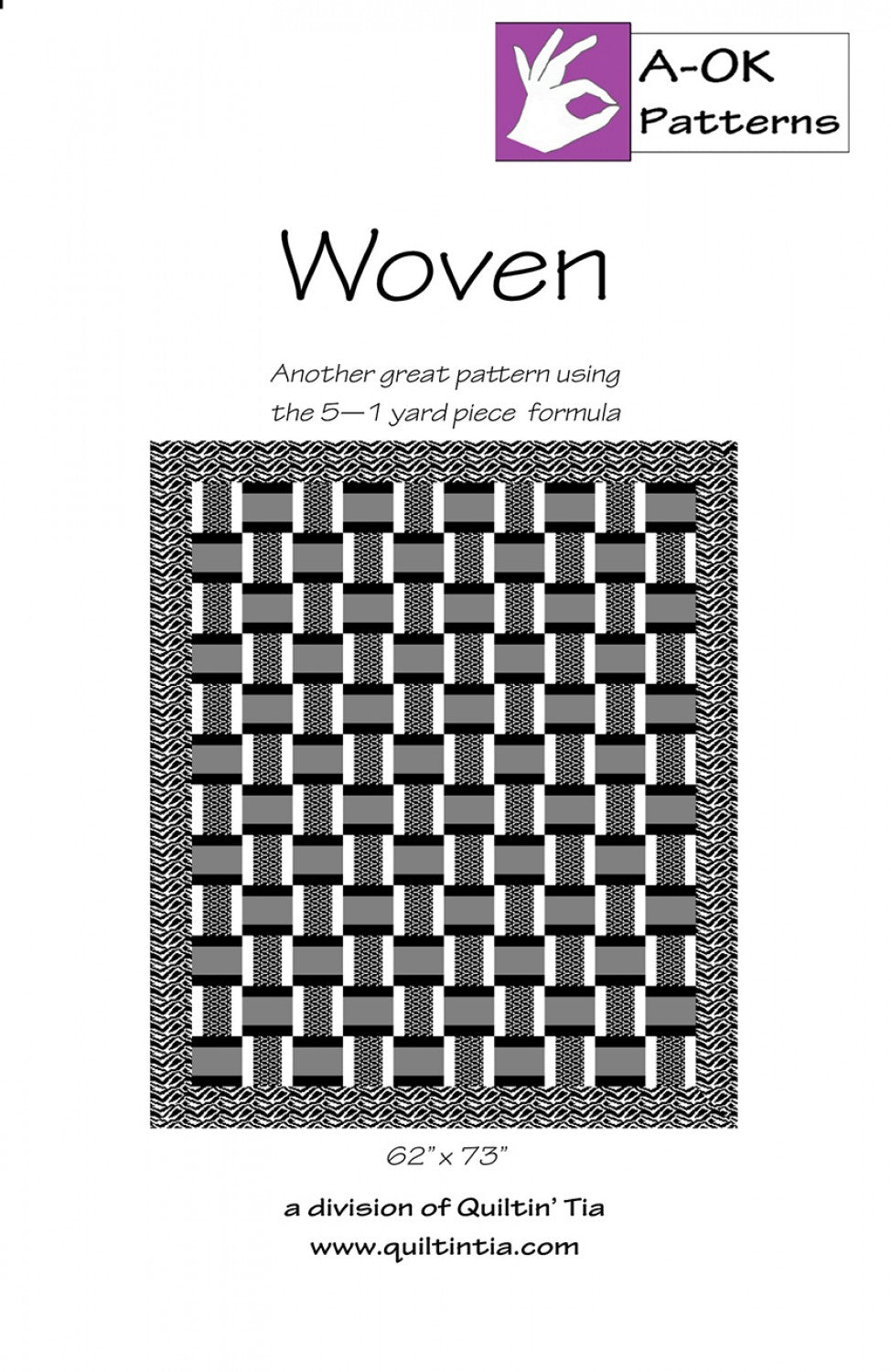 Woven (5 Yard Pattern) by A-OK Patterns - PAPER Pattern