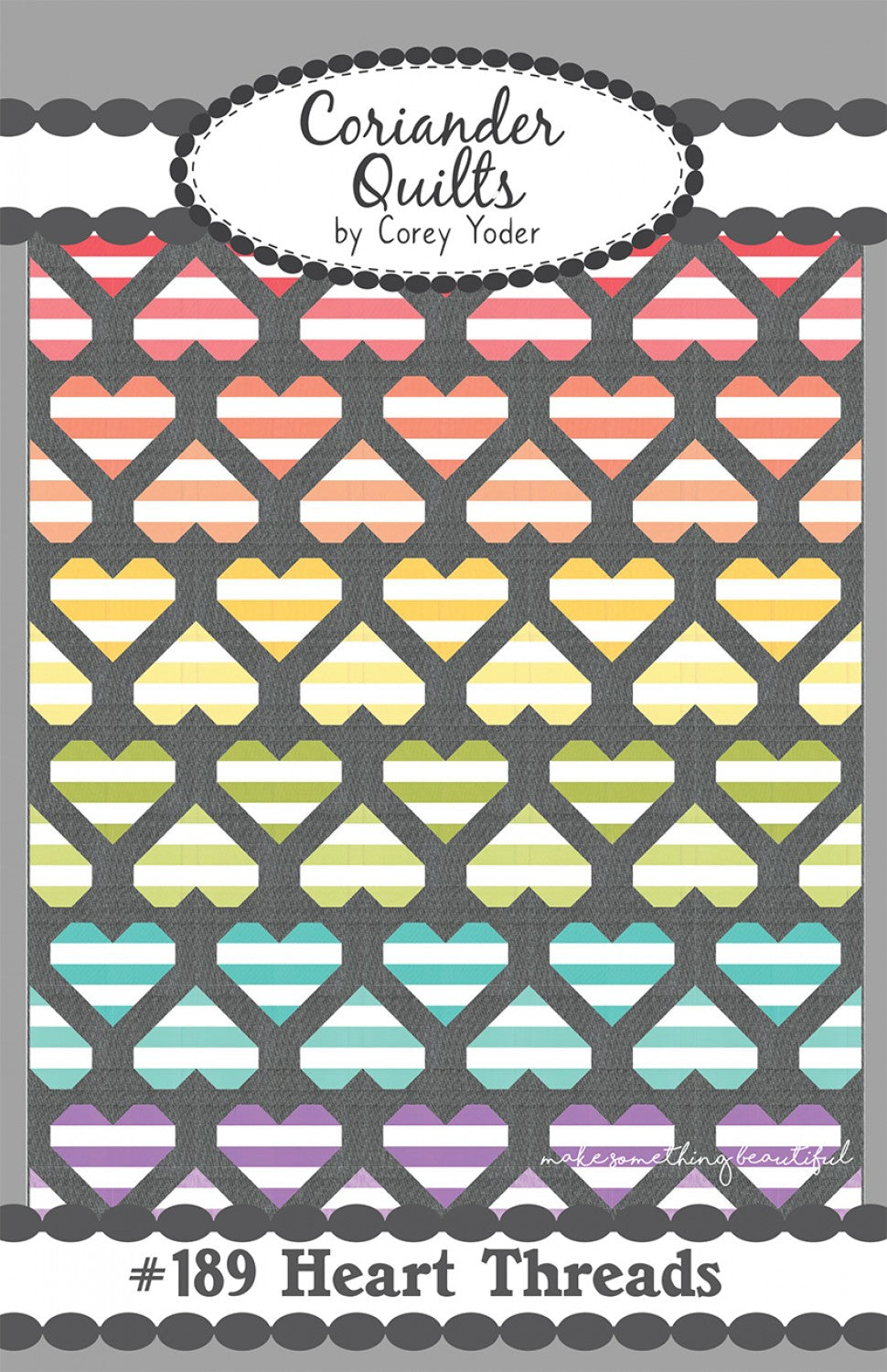 Heart Threads by Coriander Quilts - PAPER Pattern