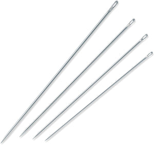 Milliner's Needles - Assorted Sizes 3/9 (Pack of 16)
