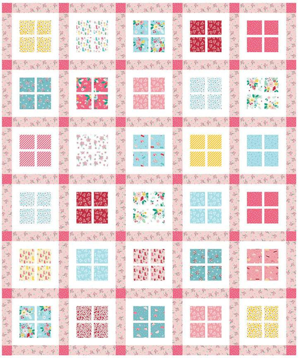 Gingham Windows by Beverly McCullough - PAPER Pattern