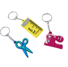 Load image into Gallery viewer, &quot;Scissors&quot; Key Ring
