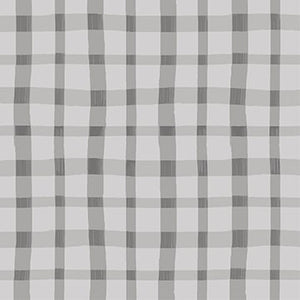 To the Moon and Back - Sweet Plaid in Gray