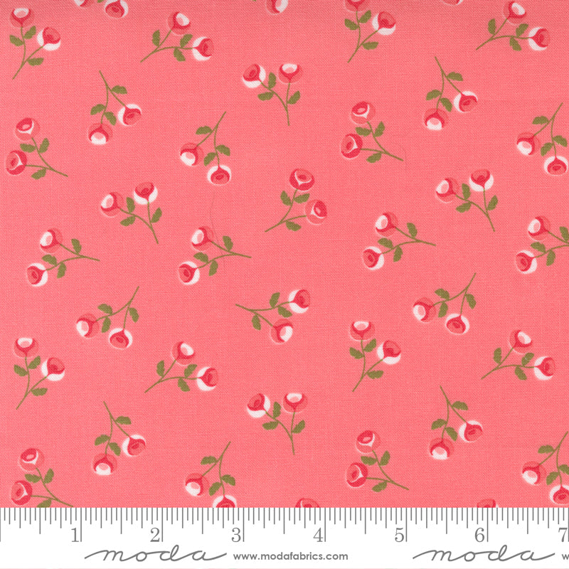 Beautiful Day - Small Floral in Tea Rose