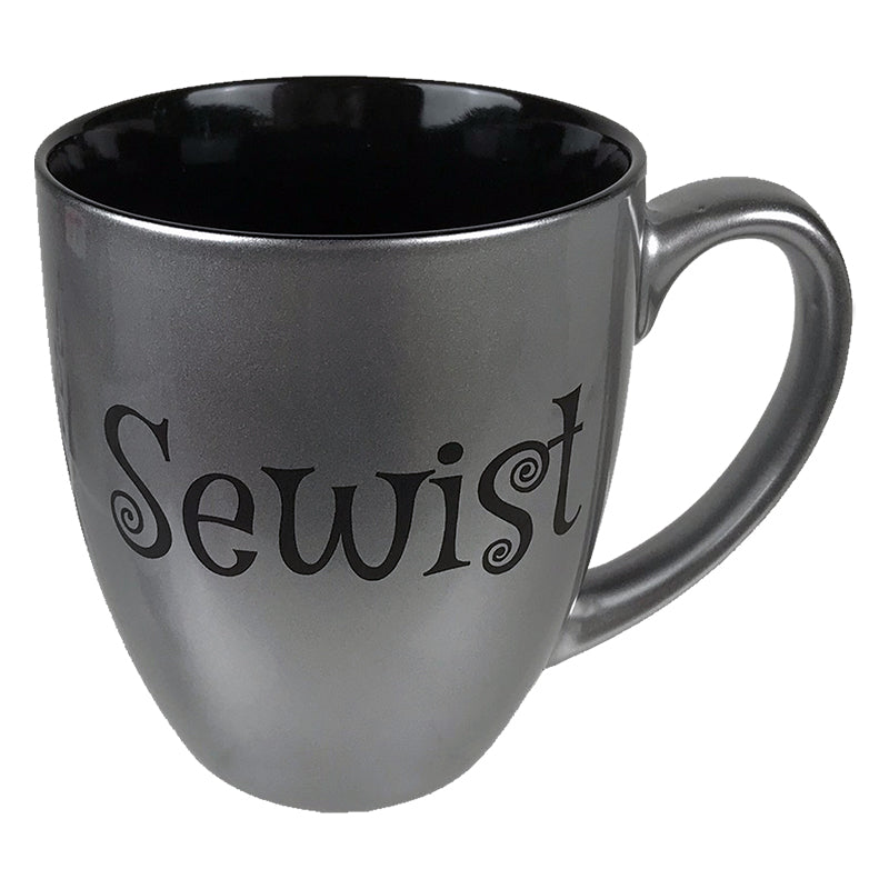 Sewist - Silver Bistro Mug - 16 oz