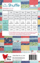 Load image into Gallery viewer, Fat Quarter Shuffle by Cluck Cluck Sew - PAPER Pattern
