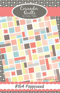 Poppyseed by Coriander Quilts - PAPER Pattern