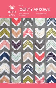 Quilty Arrows by Emily Dennis of Quilty Love - PAPER Pattern