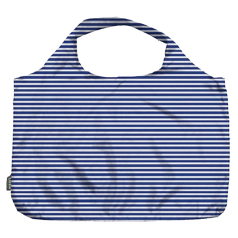 Pocket Shopper - Blue Pinstripe