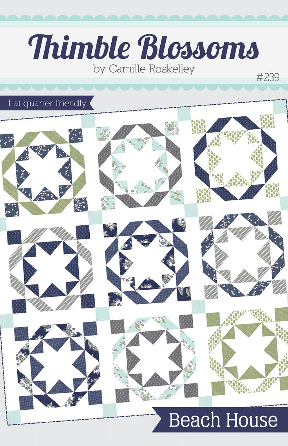 Beach House by Thimble Blossoms - PAPER Pattern